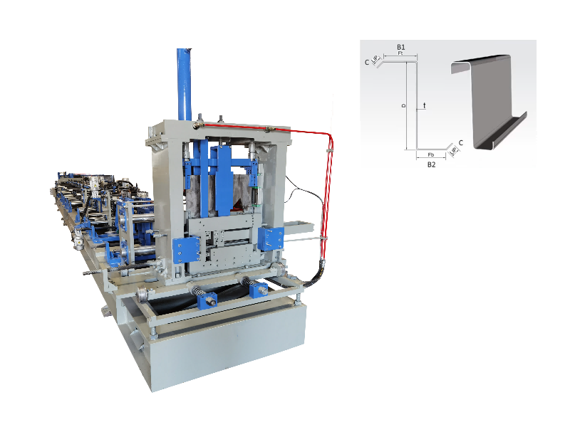 Z 도리 롤 성형 기계